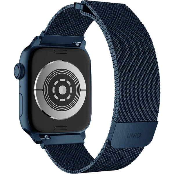 UNIQ Dante ocelový řemínek Apple Watch 42/41/40/38mm modrý - Řemínky - Obrázek KK8G100501