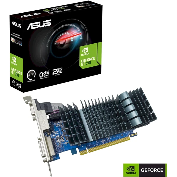 ASUS NVIDIA GeForce GT 710 2GB GDDR5 EVO - Grafické karty - Obrázek KKDI000K01