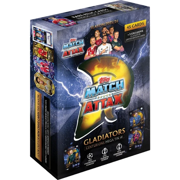 Fotbalové karty Topps UCC Match Attax 2025/26 Mega Tin - Fotbalové karty - Obrázek KLDJ000K01