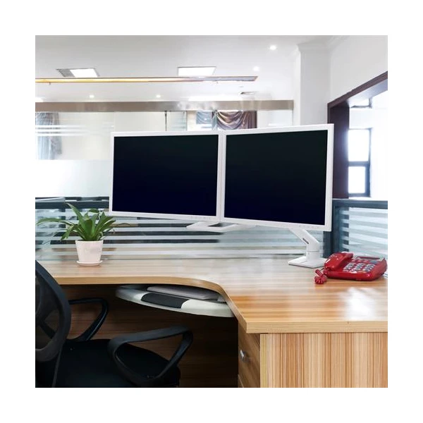 Ergotron HX Desk Stolní rameno pro 2 monitory 32" - Držáky pro obrazovky - Obrázek KMMB100501