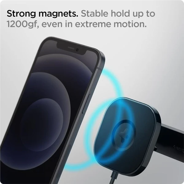 Spigen OneTap MagSafe Car Mount (ITS12W) držák do auta černý - Držáky - Obrázek KNK0000N01