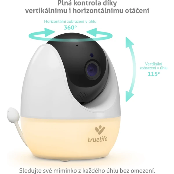TrueLife NannyCam R4 Pro dětská chůvička - Kamery - Obrázek KNUL000K01