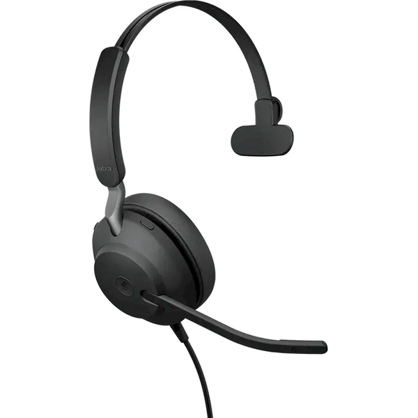 Jabra Evolve2 40 SE USB-C/A MS Mono sluchátka černá - Sluchátka - Obrázek KO4J000K01