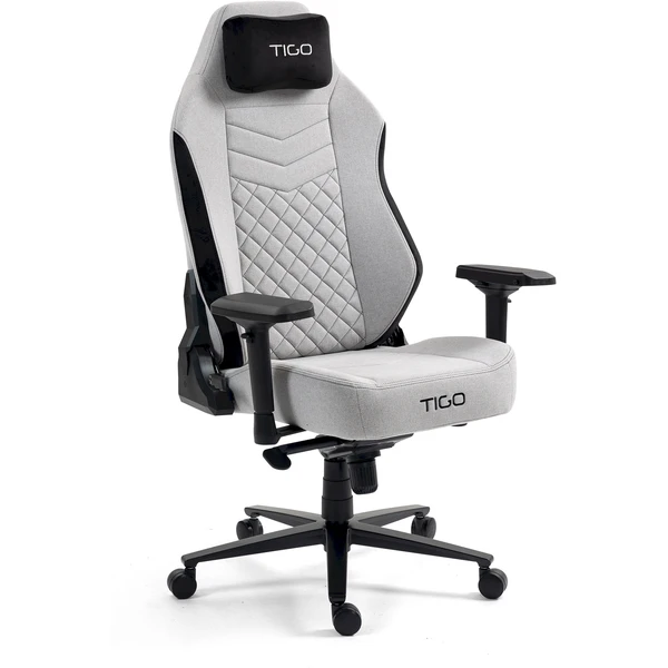 TIGO Emperor herní židle šedočerná - Židle - Obrázek KO5H000K01