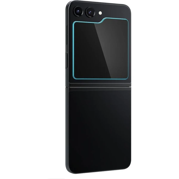 Spigen Glass tR EZ Fit Cover 2 Pack tvrzené sklo Samsung Galaxy Z Flip5 - Ochranné folie a skla - Obrázek KPJ6G00101