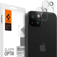 Spigen Glass tR Optik 2 Pack tvrzená skla iPhone 15/15 Plus/14/14 Plus čiré - Ochranné folie a skla