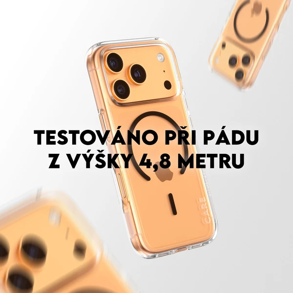 PanzerGlass® CARE Urban kryt s MagSafe Apple iPhone 17 Pro čirý/černý - Pouzdra - Obrázek KREH000K01