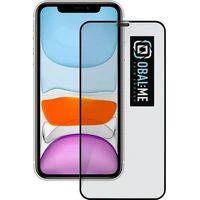 Obal:Me 5D tvrzené sklo Apple iPhone 11/XR černé - Ochranné folie a skla