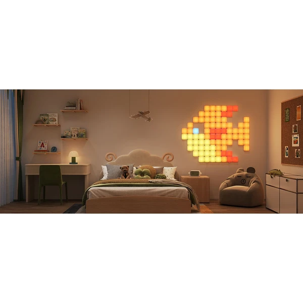 Govee Smart Mini RGBIC panely - 10ks - Chytrá osvětlení - Obrázek KRKK000K01