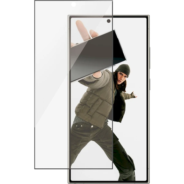 PanzerGlass Ultra-Wide Fit Samsung Galaxy S24 Ultra s instalačním rámečkem - Ochranné folie a skla - Hlavní obrázek