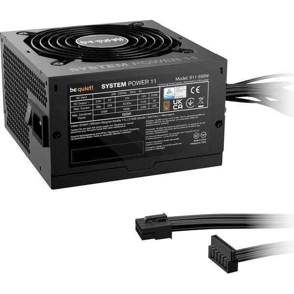 Be quiet! SYSTEM POWER 11 550W - Zdroje - Obrázek KTFL000K01