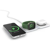 Spello 3in1 MagSafe bezdrátová nabíječka (15W) bílá - Nabíječky