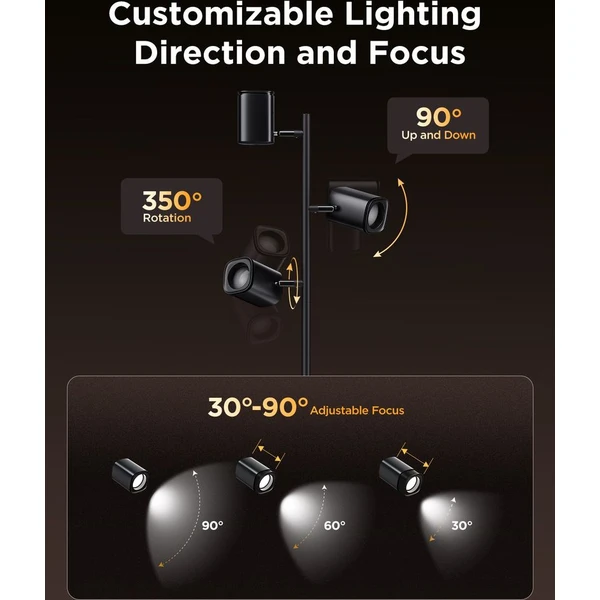 Govee Tree Lamp RGBICWW stojací lampa Matter - Chytrá osvětlení - Obrázek KU3L000K01