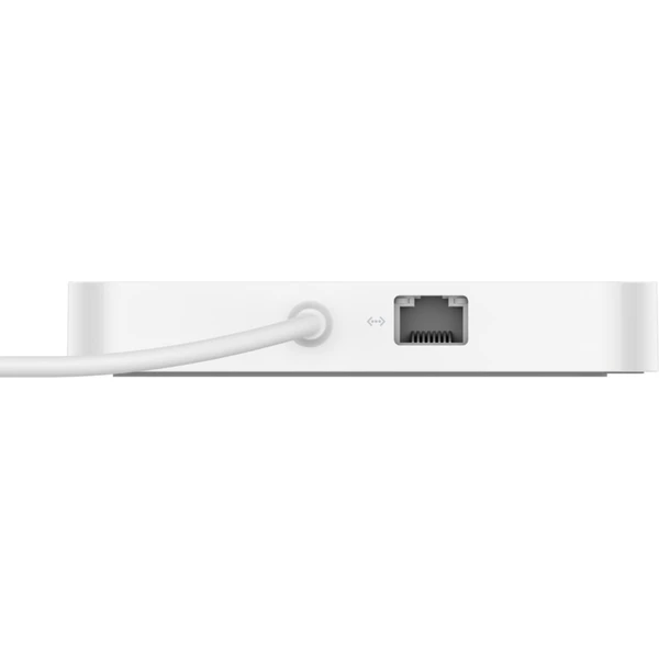 Belkin Connect USB-C 6v1 Multiport Hub s držákem bílý - Dokovací stanice - Obrázek KUDWF00101