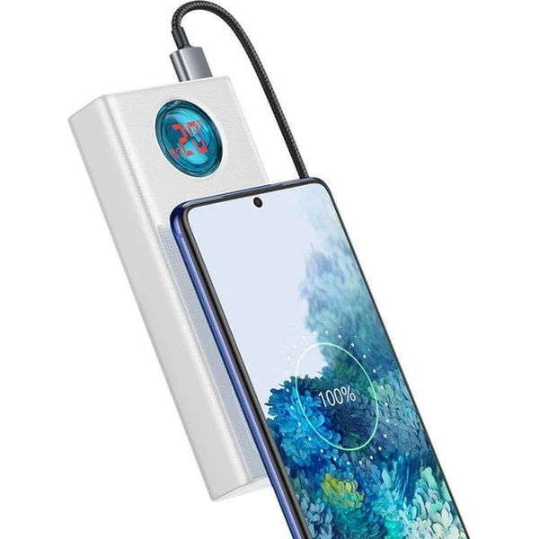 Baseus Amblight QC 30000mAh, 65W bílá - Powerbanky - Obrázek KUHL000K01
