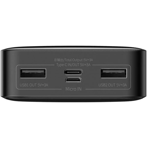 Baseus Bipow powerbanka 20000mAh černá - Powerbanky - Obrázek KUTL000K01