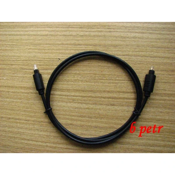 PremiumCord Toslink/Toslink optický kabel 1m černý - Kabely a redukce - Obrázek KVTU000501