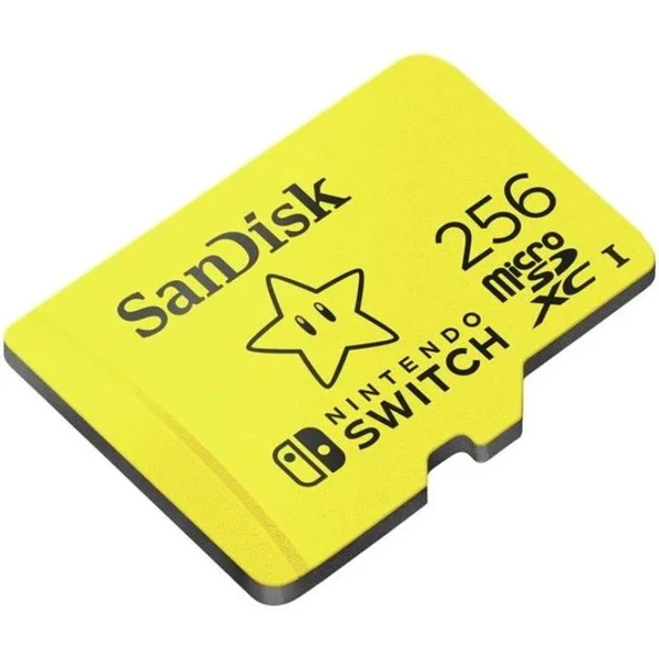SanDisk MicroSDXC for Nintendo Switch paměťová karta 256GB - Paměťové karty - Obrázek KW4T000501