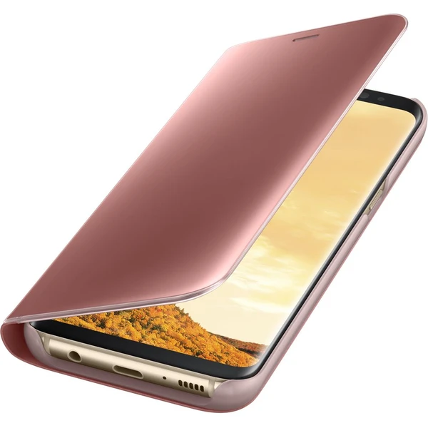 Samsung EF-ZG950CP Flip Clear View Case pouzdro Galaxy S8 růžové (eko - balení) - Pouzdra - Obrázek KWWI000101