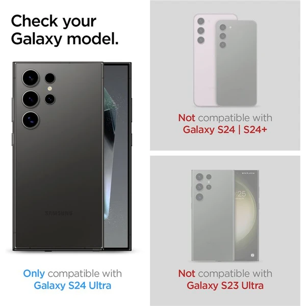 Spigen Glass tR EZ Fit Privacy 2 Pack sklo Samsung Galaxy S24 Ultra - Ochranné folie a skla - Obrázek KY66000N01