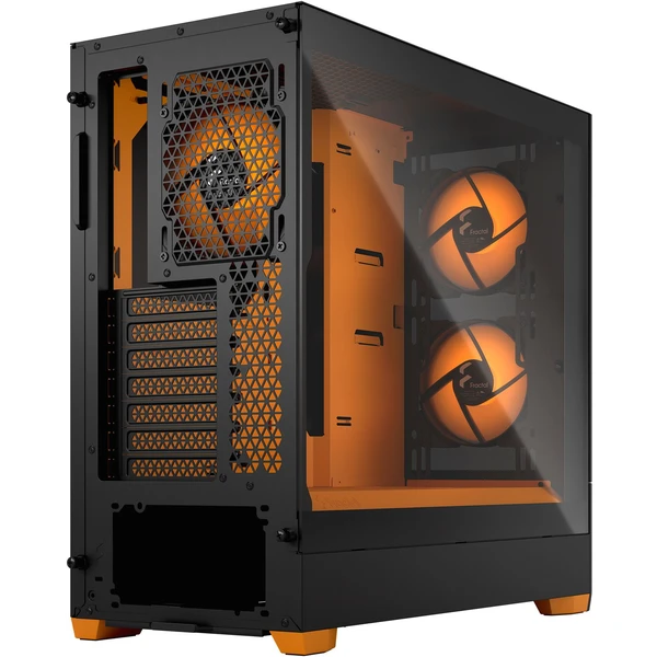 Fractal Design Pop Air RGB Orange Core TG Clear Tint - Počítačové skříně - Obrázek KY6A000601