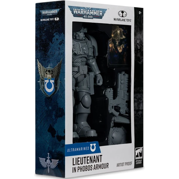 Akční figurka McFarlane Toys Warhammer 40K - Ultramarines Lieutenant in Phobos Armor (Artist Proof)  - Figurky - Obrázek KZ6F000K01