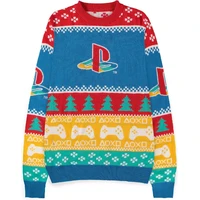 Vánoční svetr PlayStation - Logo S - Mikiny a svetry
