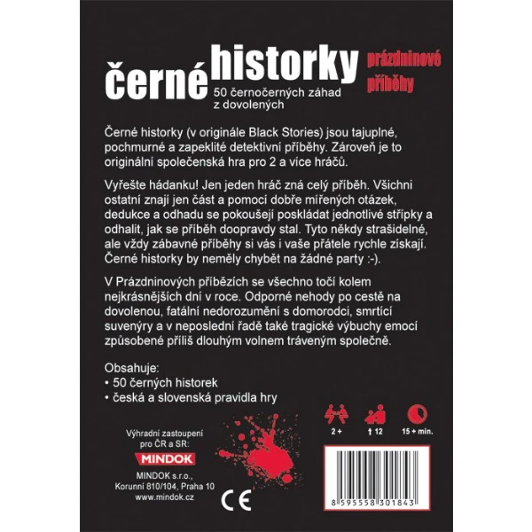 Černé historky: Prázdninové příběhy - Karetní hry - Obrázek L025000O01