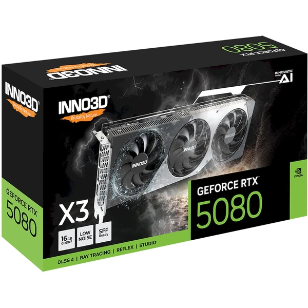 INNO3D NVIDIA GEFORCE RTX 5080 X3 OC 16GB GDDR7 - Grafické karty - Obrázek L0ID000K01