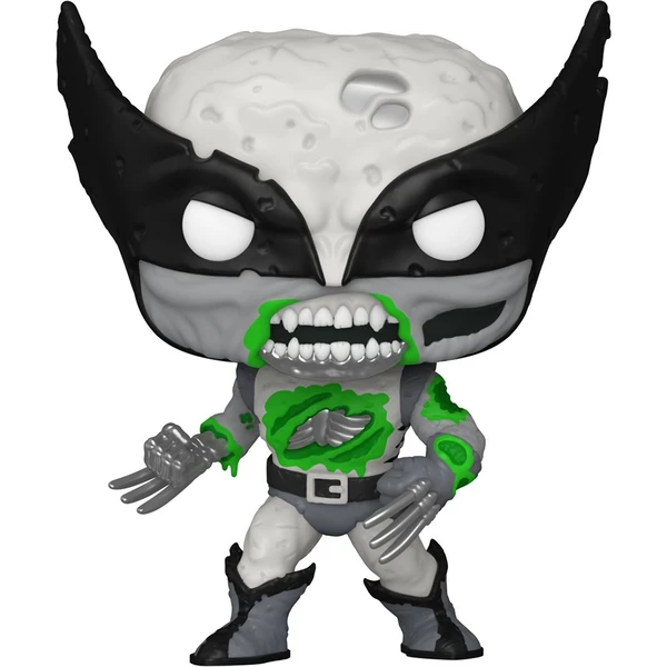 Funko POP! #662 Marvel: Zombies - Wolverine (Exclusive) (GITD) - Funko POP! - Obrázek L0JM000K01