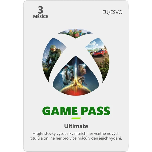 ASUS Xbox Game Pass Ultimate na 3 měsíce dárek - Služby - Obrázek L0O9000P01