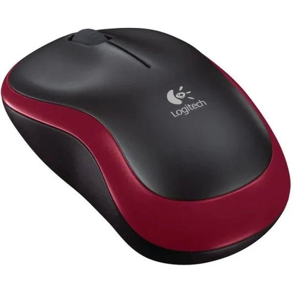 Logitech Wireless Mouse M185 bezdrátová myš červená - Myši - Obrázek L0OR000501