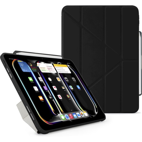 Pipetto Origami No3 Pencil Case Black iPad Pro 13 2024 P053-49-AG