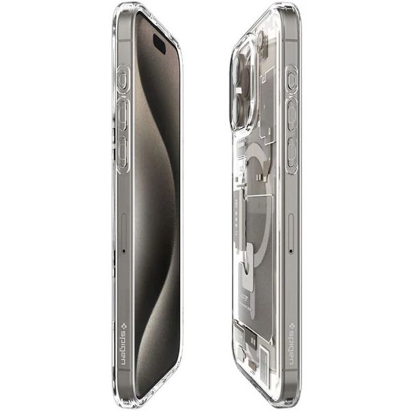Spigen Ultra Hybrid MagSafe iPhone 15 Pro čirý - Pouzdra - Obrázek L1B2000N01