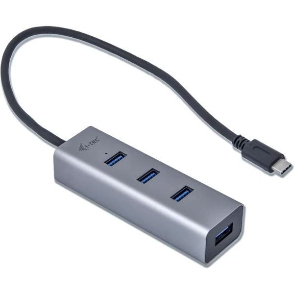 i-tec USB-C Metal HUB 4x USB 3.0 - USB huby - Obrázek L1HA000501