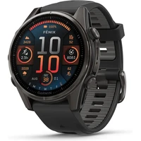 Garmin Fenix 8 AMOLED Sapphire 47 mm tmavě šedé - Chytré hodinky