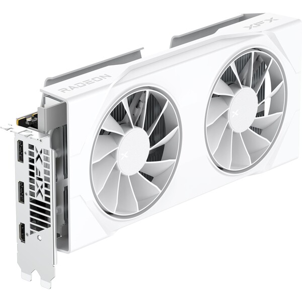 XFX Swift AMD Radeon RX 9060 XT OC 8GB GDDR6 Gaming edition, dual fan - white (RX-96TSW8GWQ) Bílá