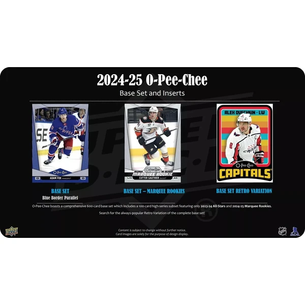 Hokejové karty 2024-25 Upper Deck O-Pee-Chee Hockey Blaster Box - Hokejové karty - Obrázek L23D000O01