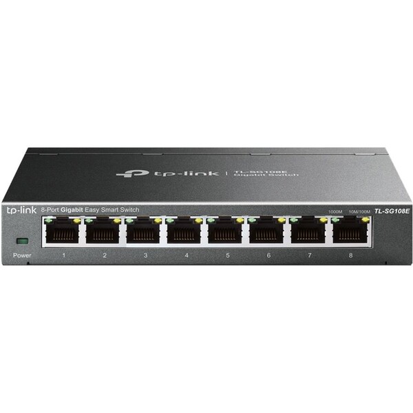 TP-Link TL-SG108E Černá