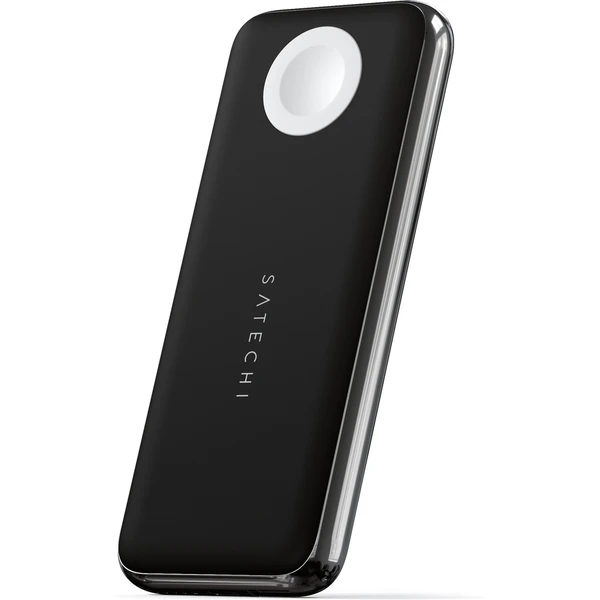 Satechi Quatro bezdrátová powerbanka 10 000 mAh vesmírně šedá  - Powerbanky - Obrázek L2BT000501