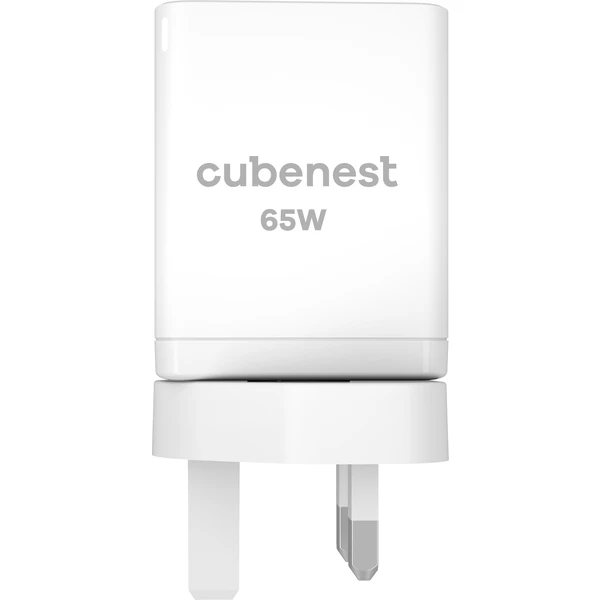 CubeNest S3D1 PD cestovní adaptér (65W) bílý - Nabíječky - Obrázek L2J6000601