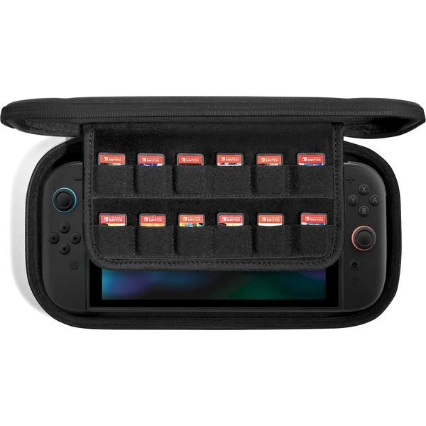 tomtoc FancyCase cestovní pouzdro pro Nintendo Switch 2 černé - Pouzdra - Obrázek L2JE000O01