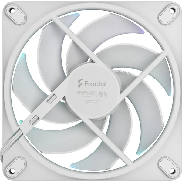 Fractal Design Momentum 14 RGB bílý - Ventilátory pro PC - Obrázek L2JF000O01