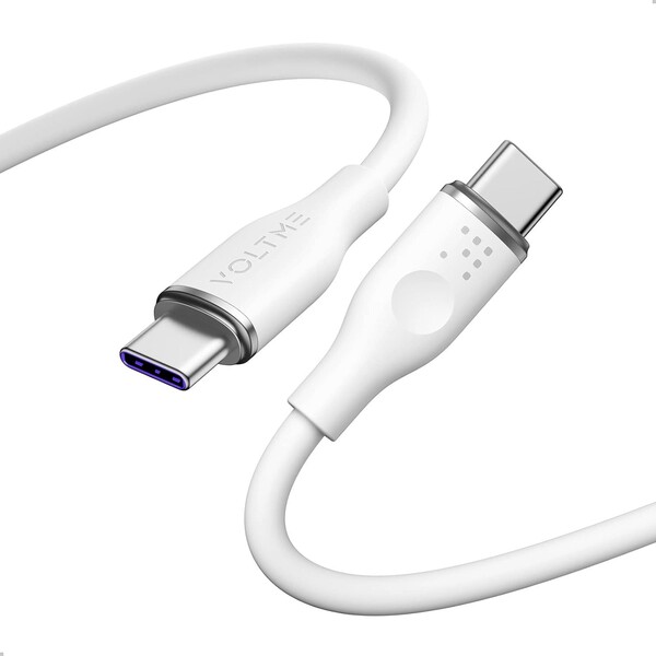 Voltme Powerlink Moss USB-C kabel 3A/60W (1m) bílý
