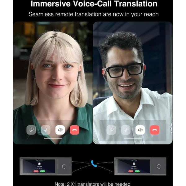 Timekettle X1 AI Chytrý překladač černý (Další) - Záznamová zařízení - Obrázek L2YI000K01