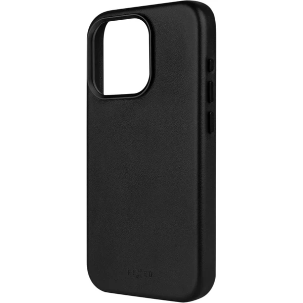 FIXED MagLeather kožený kryt s MagSafe Apple iPhone 15 Pro Max černý - Pouzdra - Obrázek L31S100501