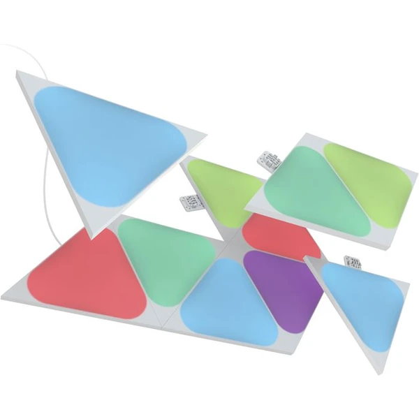 Nanoleaf Shapes Triangles Mini Expansion Pack (10 ks) chytré modulární osvětlení - Chytrá osvětlení - Obrázek L353000501