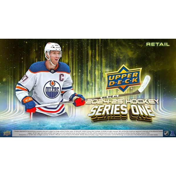 Hokejové karty 2024-25 Upper Deck Series 1 Hockey Gravity Box - Hokejové karty - Obrázek L35B000L01