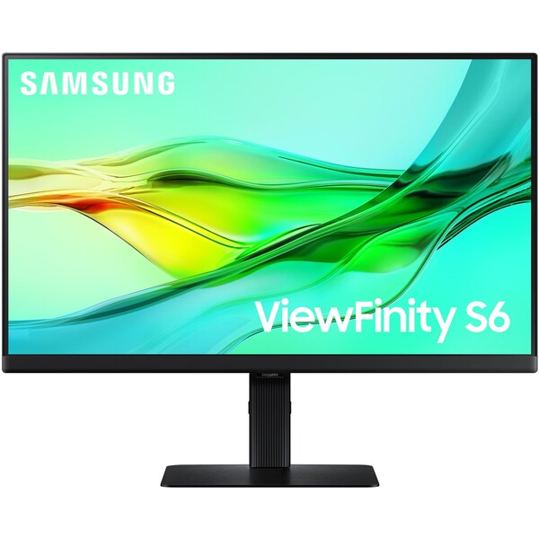 Samsung ViewFinity S6 (S60UD) monitor 24" černý LS24D600UAUXEN Černá