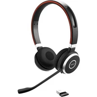 Jabra Evolve 75 SE, Link380a MS Stereo se stojánkem - Sluchátka